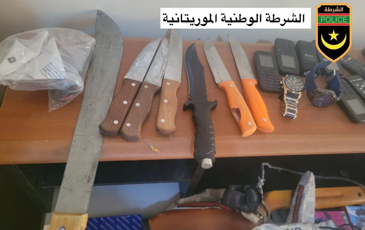 موريتانيا – القبض على تشكيل عصابى يمارس السرقة بالتكسير والسلب