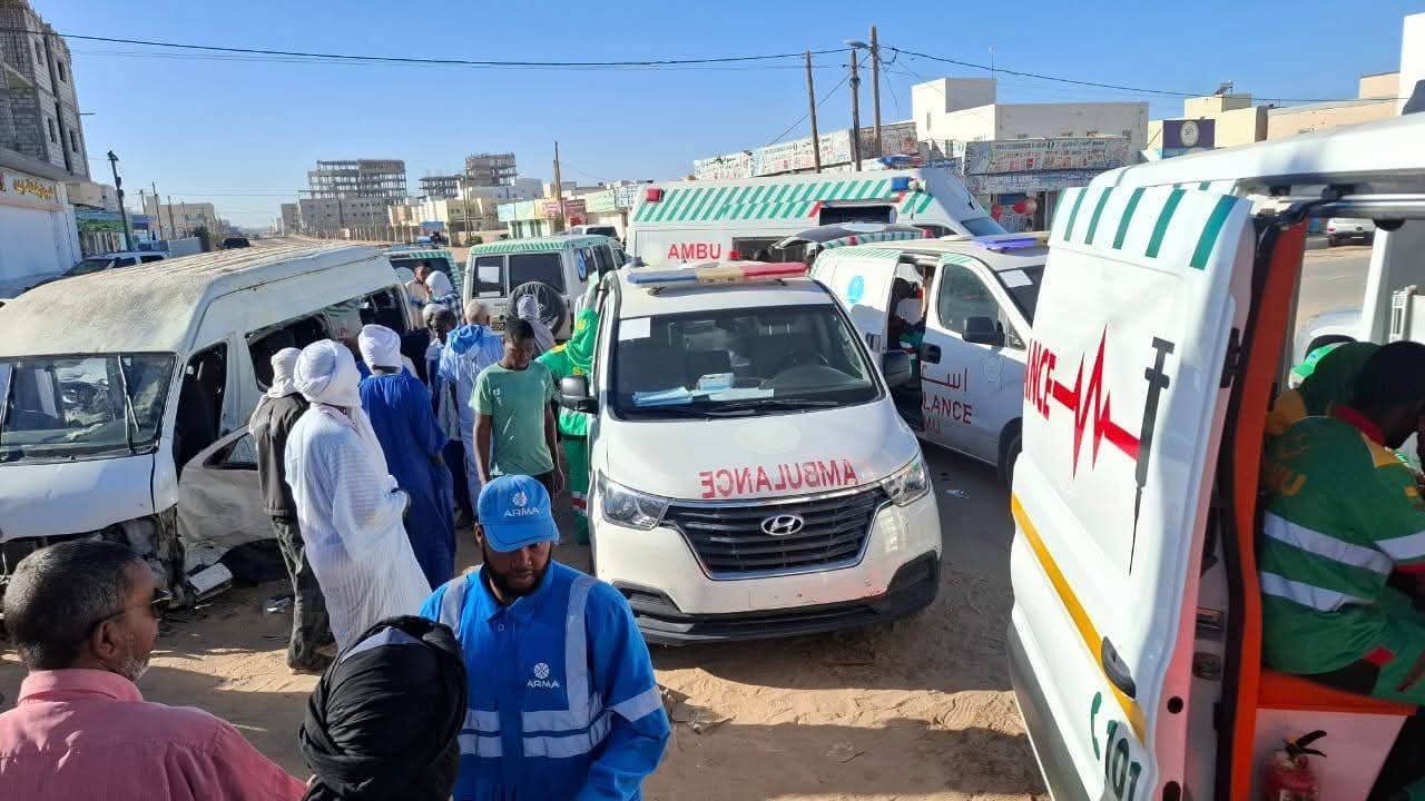موريتانيا – حادث سير مروع بالقرب من بديل كارفور