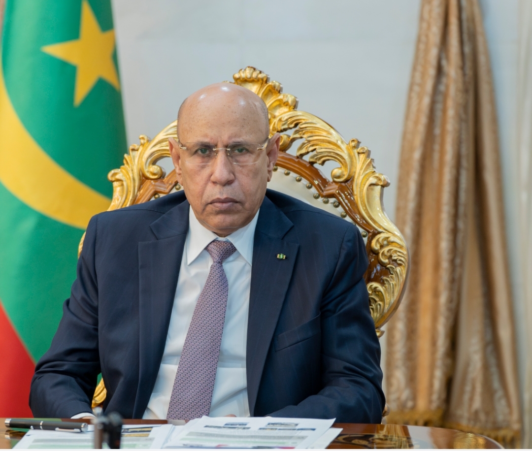 الجمعية البرلمانية للفرانكفونية توشح الرئيس غزواني بأرفع أوسمتها