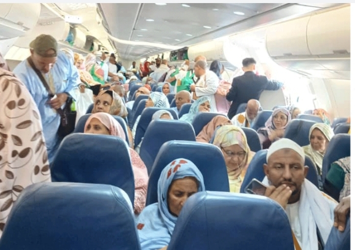 الفوج الأول من الحجاج الموريتانيين يصل مساء اليوم إلى أرض الوطن
