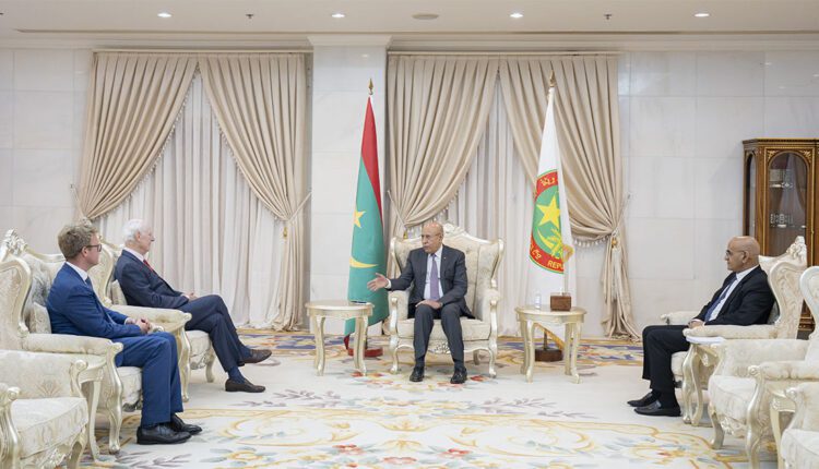 الرئيس غزواني يستقبل المبعوث الشخصي للأمين العام للأمم المتحدة إلى الصحراء الغربية