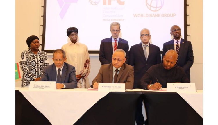 توقيع مذكرة تفاهم بين شركة اسنيم والمؤسسة الدولية للتمويل التابعة للبنك الدولي