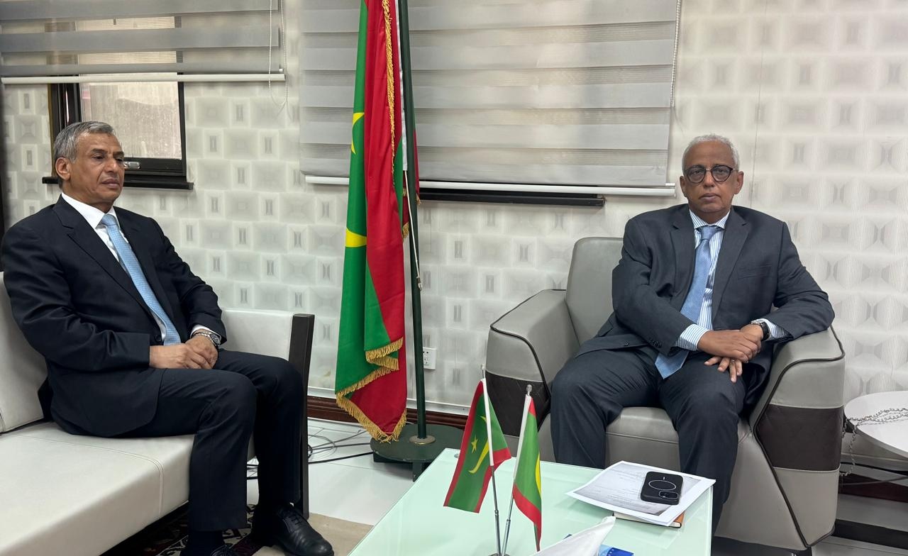وزير الشؤون الاقتصادية والتنمية يجري مباحثات مع المدير التنفيذي بمجموعة البنك الأفريقي للتنمية