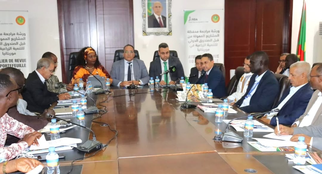 انطلاق ورشة مراجعة محفظة مشاريع التعاون بين موريتانيا والصندوق الدولي للتنمية الزراعية